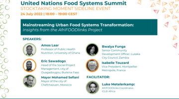 Un stocktaking moment