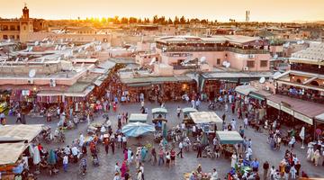 Food market north africa