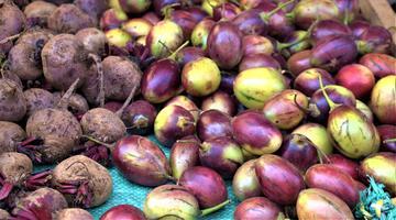 Market stall fruits