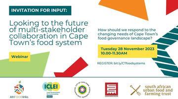 INVITATION FOR INPUT