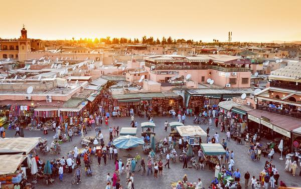 Food market north africa